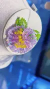 Yiwu lotus craft, colorful crystal artificial flowers, vine flowers, artificial flowers, highly realistic flower heads Item Picture